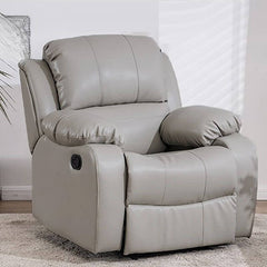 Modern reclining chair in Auburn color