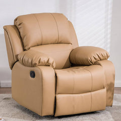 Compact standard recliner for small spaces