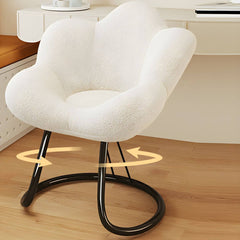 Stylish Vanity Stool with Pedestal Base