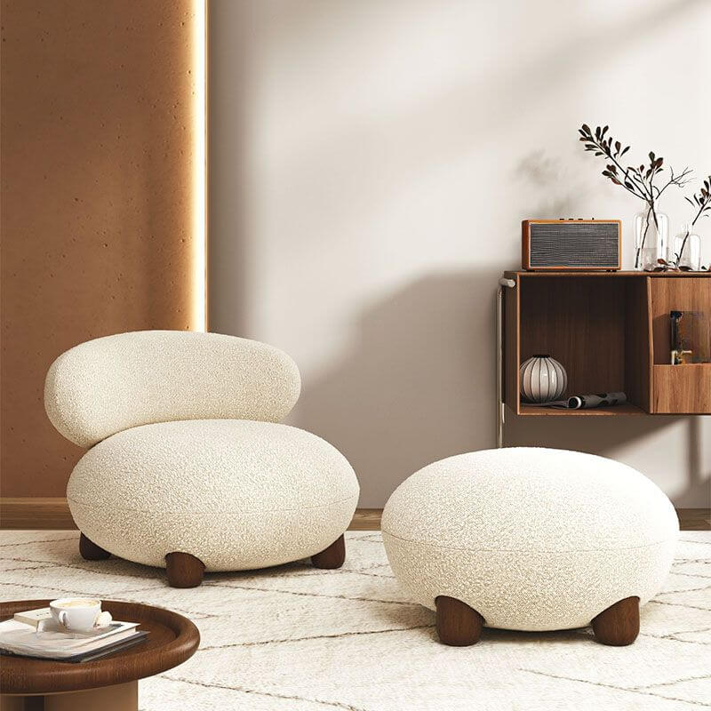 Accent Chair in cozy reading nook