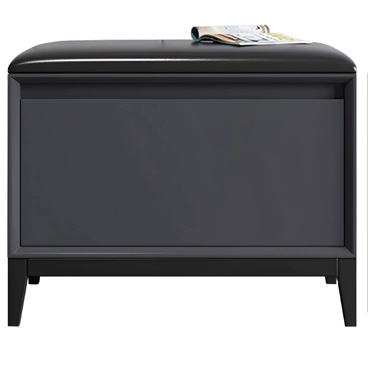 Stylish Ottoman with Storage for Blankets and Toys