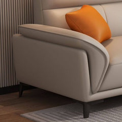 Durable leather sofa design