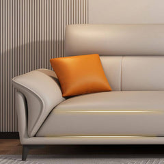 Chic upholstered sofa