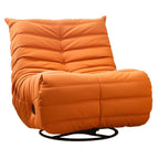 Gray ergonomic recliner showcasing modern design