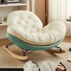 Rocking chair in a cozy living room setting