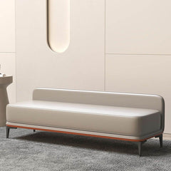 Sleek ottoman design for footrest or seating