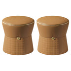 Modern pouf ottoman in unique shape