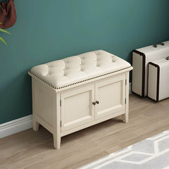 Stylish ottoman with built-in storage