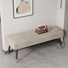 Stylish flannel footstool suitable for any living space