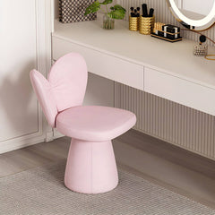 Stylish Modern Vanity Stool with Solid Color Pattern