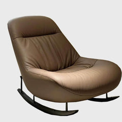 Elegant leather chair for relaxation