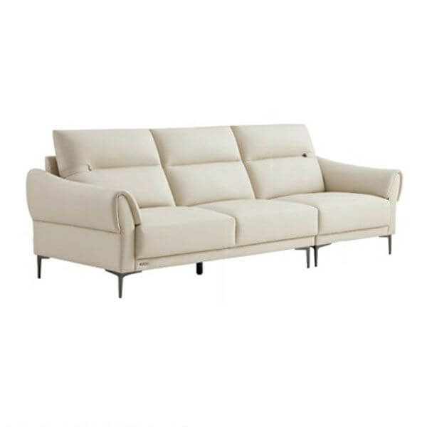 Contemporary Cow Leather Floor Sofa