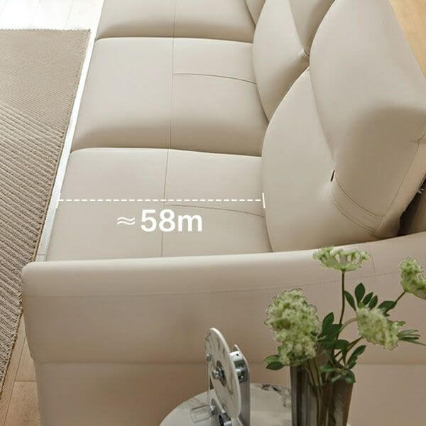 Durable Leather Sofa for Home