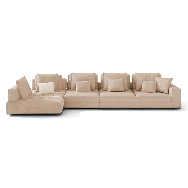 Cozy living room featuring L-Shape sofa