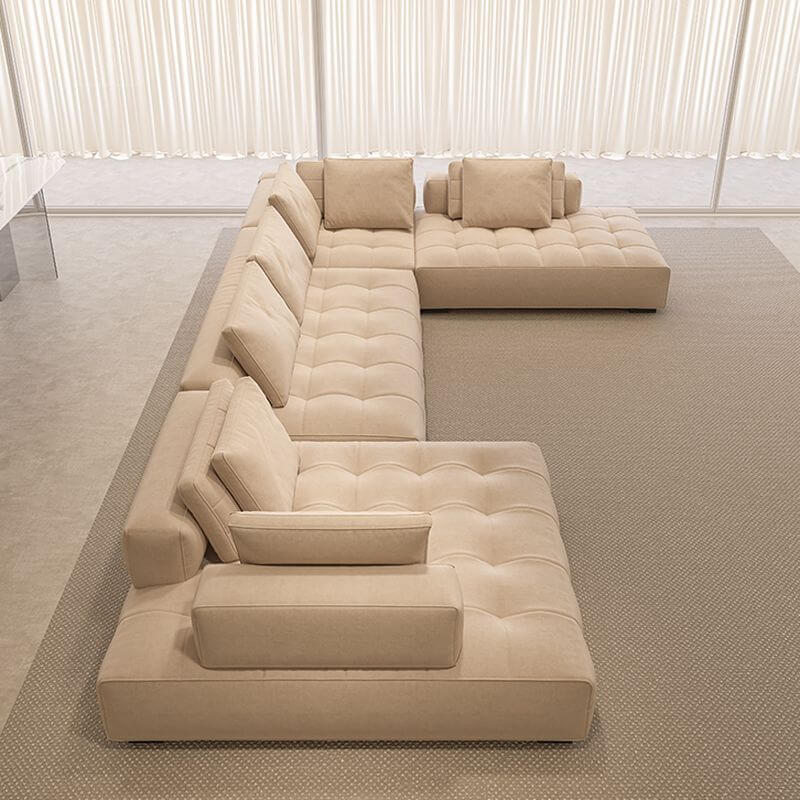 Cozy living room featuring L-Shape sofa