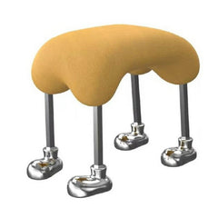 Stylish Metal Legs of Accent Stool