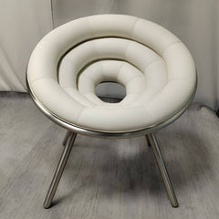 Chic centerpiece of a cozy reading nook with Papasan Chair