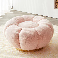 Diverse home settings styling the pumpkin shape ottoman