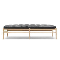 Luxury faux leather crafted indoor sitting bench