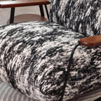 Close-up of ash wood leg details