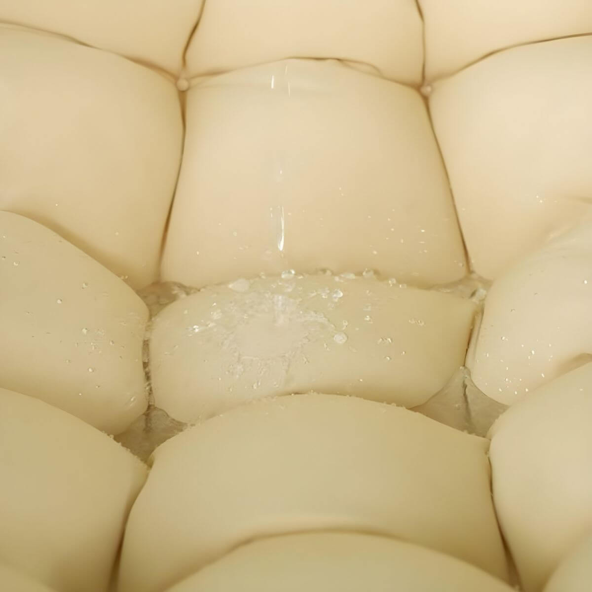 Comfortable seating in a modern rocking chair