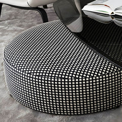 Chic round stool for home decor