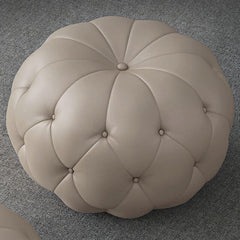 Stylish Light Gray Modern Ottoman for Living Room