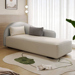 comfortable foam filled chaise lounge armchair