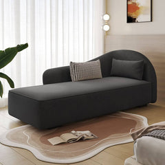 stylish right-arm chaise lounge for living room