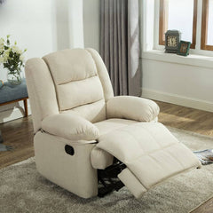 Modern Simple Style Metal Recliner Gray