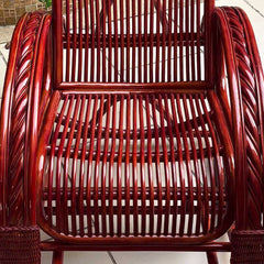 Natural wood color rocking chair