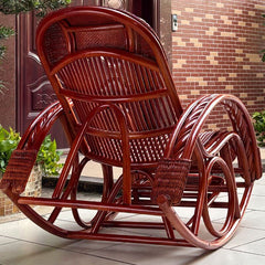 Modern porch rocking chair with cushion