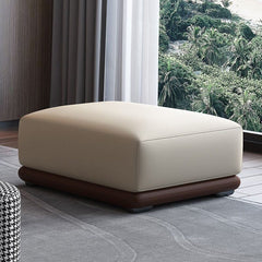 comfortable footstool for relaxing at home