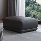 stylish footstool with easy cleaning upholstery
