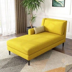 Chaise chair with plush cushions for ultimate comfort