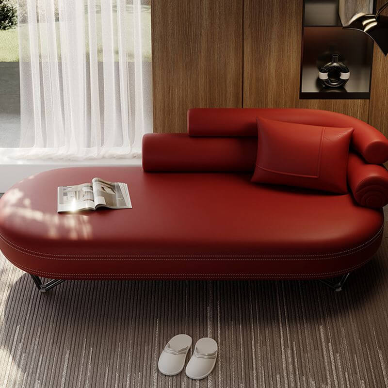 Right-arm chaise lounge in contemporary living room