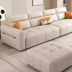 Ivory water resistant sofa in modern interior