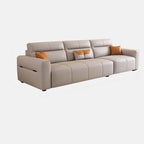 Minimalist solid color couch for modern decor