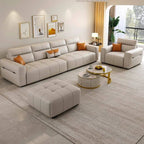 Contemporary design single sofa in neutral shade
