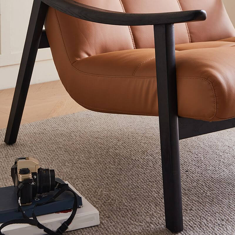 Stylish modern upholstery on chair