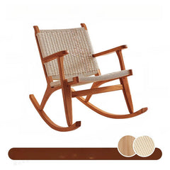 Comfortable wooden rocking chair