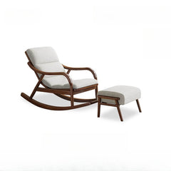 Scandinavian design rocking chair in a contemporary setting