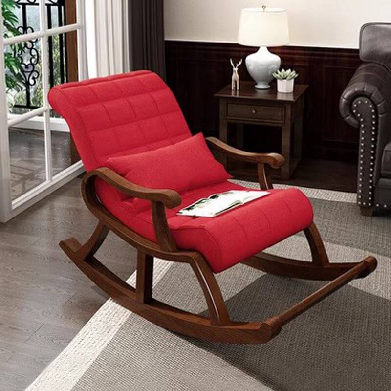 Elegant and comfortable indoor rocking chair