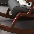 Chic rocking chair enhancing living room