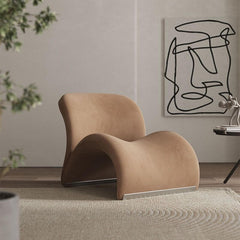 Elegant solid color chair