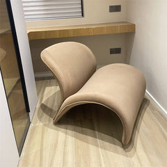 Stylish fixed back chair