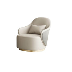 plush pillow back chair