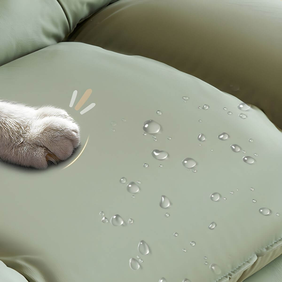 Moderner Standardsessel mit Rautendesign und Armablage Zweitbild