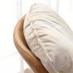 Upholstered rocking chair and ottoman set