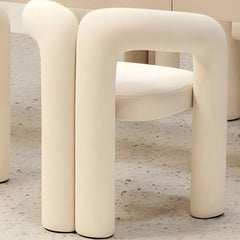 Stylish Straight Legs of Accent Stool